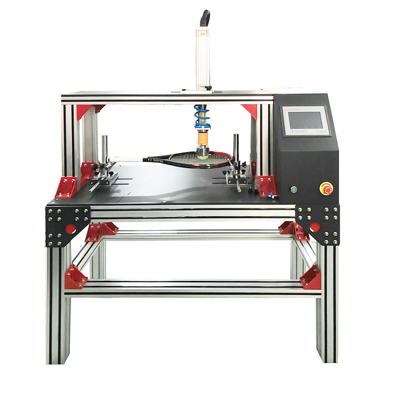 Tennis racket reciprocating fatigue testing machine