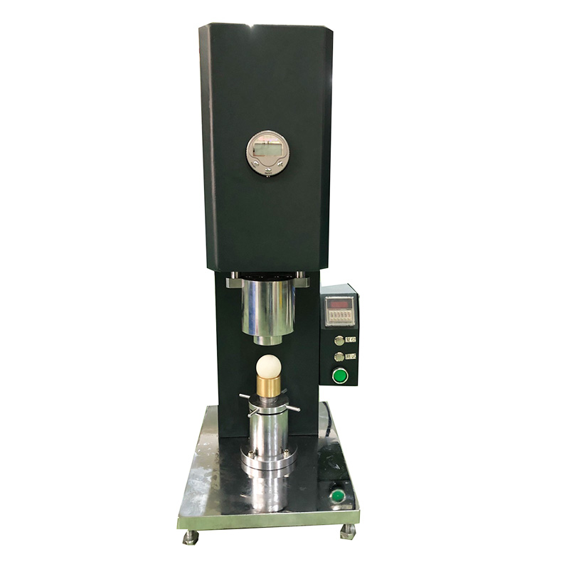 Table tennis hardness test machine