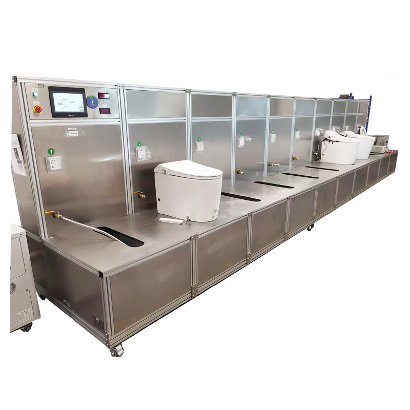 Intelligent toilet bowl life testing machine