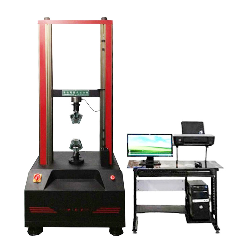 Double-column servo tensile and compressive testing machine (5 tons)